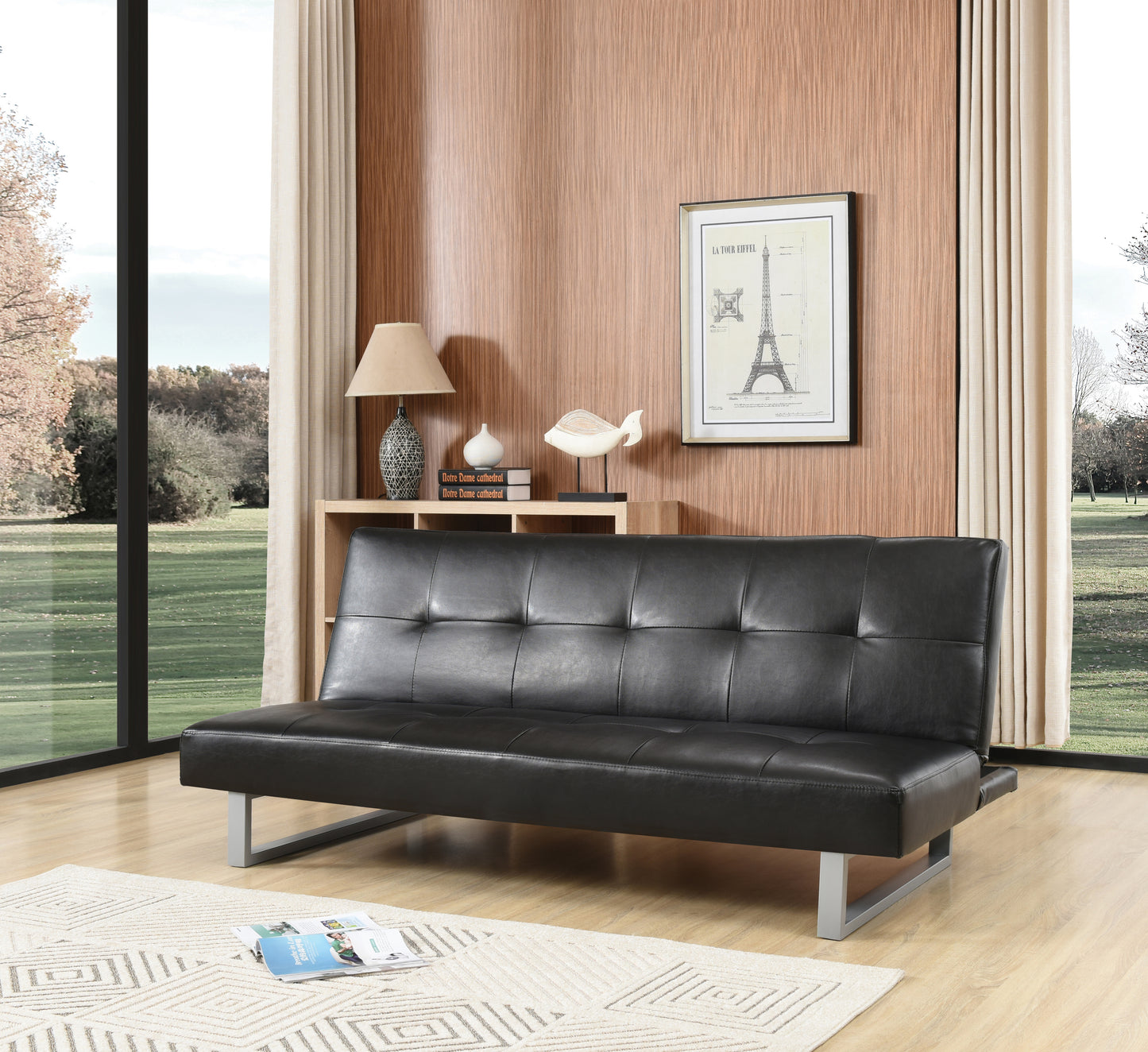 Chroma G116-S Sofa Bed , BLACK