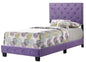 Charming Purple Twin Bed For Stylish Spaces