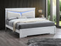 Lorana G6590G-QB5 Queen Bed (Mattress Not Included), Sparkling White