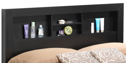 Elegant Black Full Bed - Durable & Stylish Base
