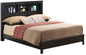 Elegant Black Full Bed For Versatile Spaces