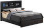 Versatile Full Storage Bed In Sleek Black