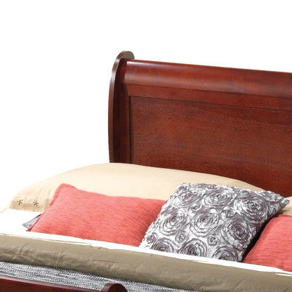 Cherry Traditional Full Bed - Comfortable & Durable for Bedroom
