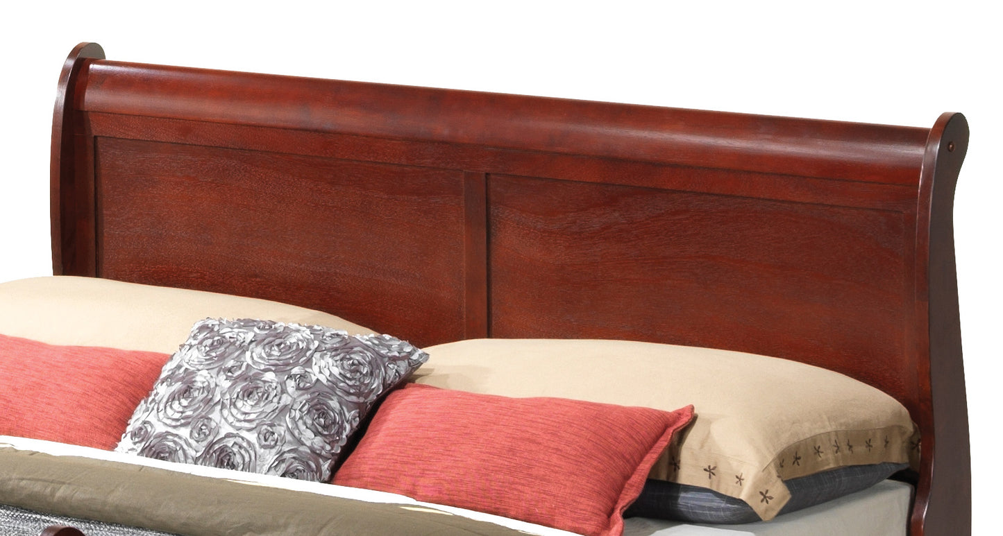 Cherry Traditional Full Bed - Comfortable & Durable for Bedroom