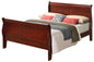 Charming Cherry Traditional Full Bed For Comfort