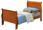 Louis Phillipe G3160A-TB Twin  Bed , Oak