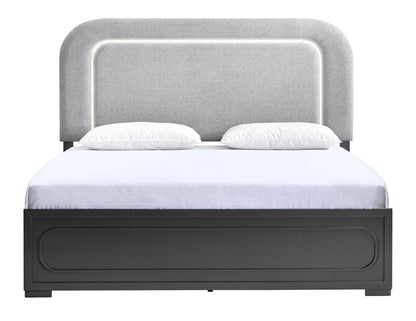 Wenge Wood Queen Bed Frame - 65" x 87" for Bedroom