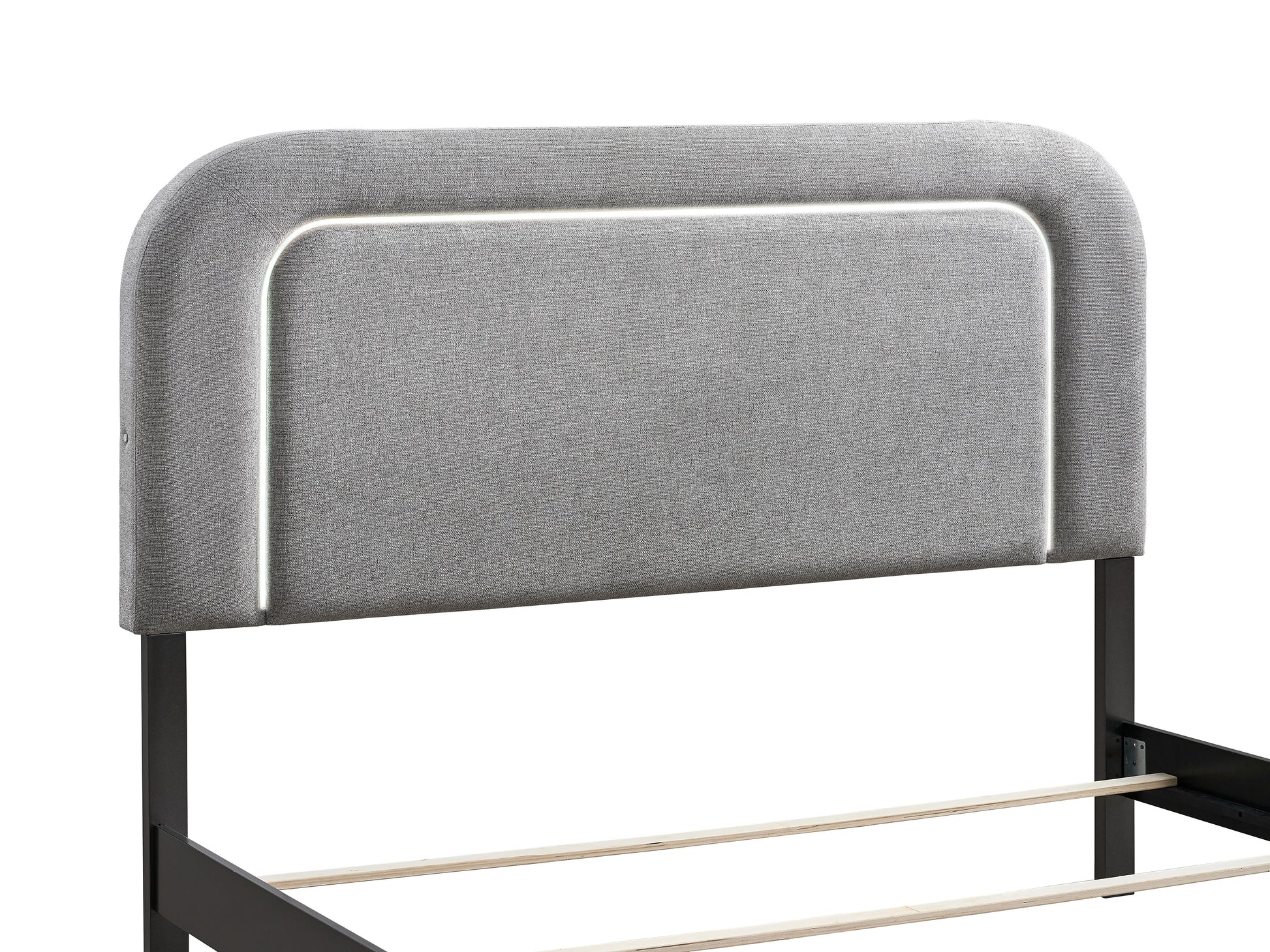 Wenge Wood Queen Bed Frame - 65" x 87" for Bedroom