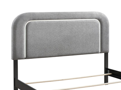 Wenge Wood Queen Bed Frame - 65" x 87" for Bedroom