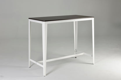 3 Piece Farmhouse Bistro Set - Brown & White Dining Table for Dining Room