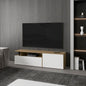 Summerfield Tv Stand, Living Room, White/Ligth Pine