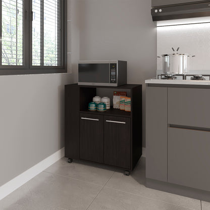 Bethesda Kitchen Cart, Kitchen, Black