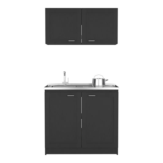 Cabinet Set Zeus, Garage, Black