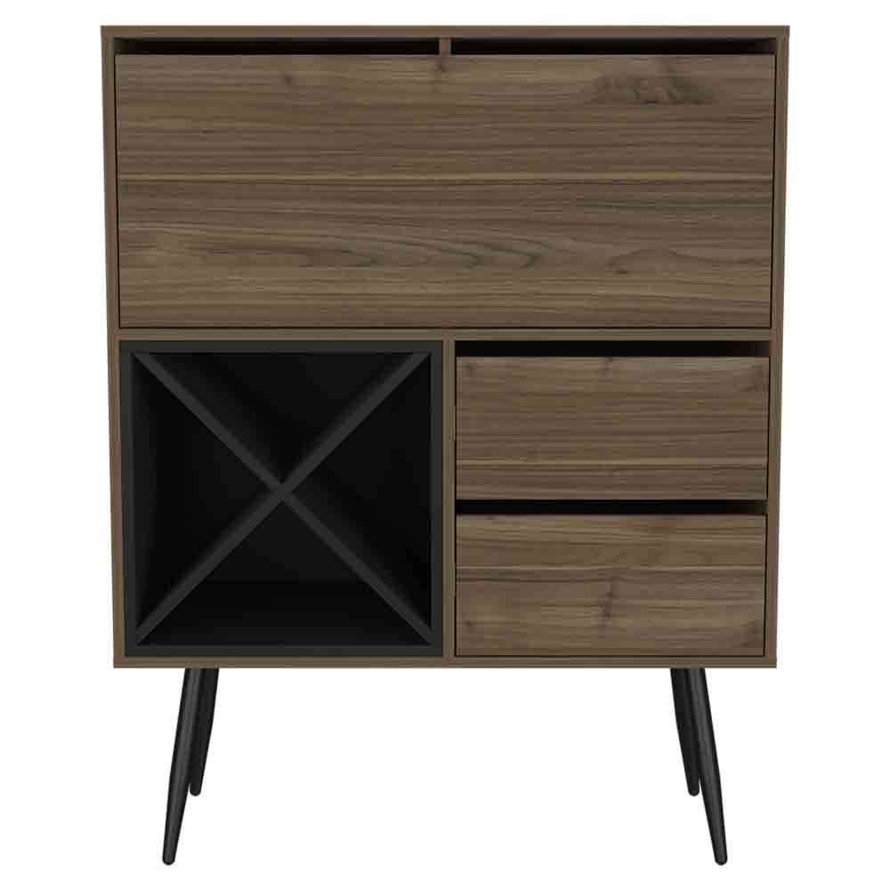 Light Oak Kitchen Island with Storage for Dining Room