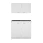 Cabinet Set Zeus, Garage, White