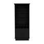 Bar Cabinet Taholah, Living Room, Black