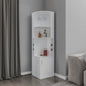 Corner Bar Cabinet Cleveland Eco, Living Room, White