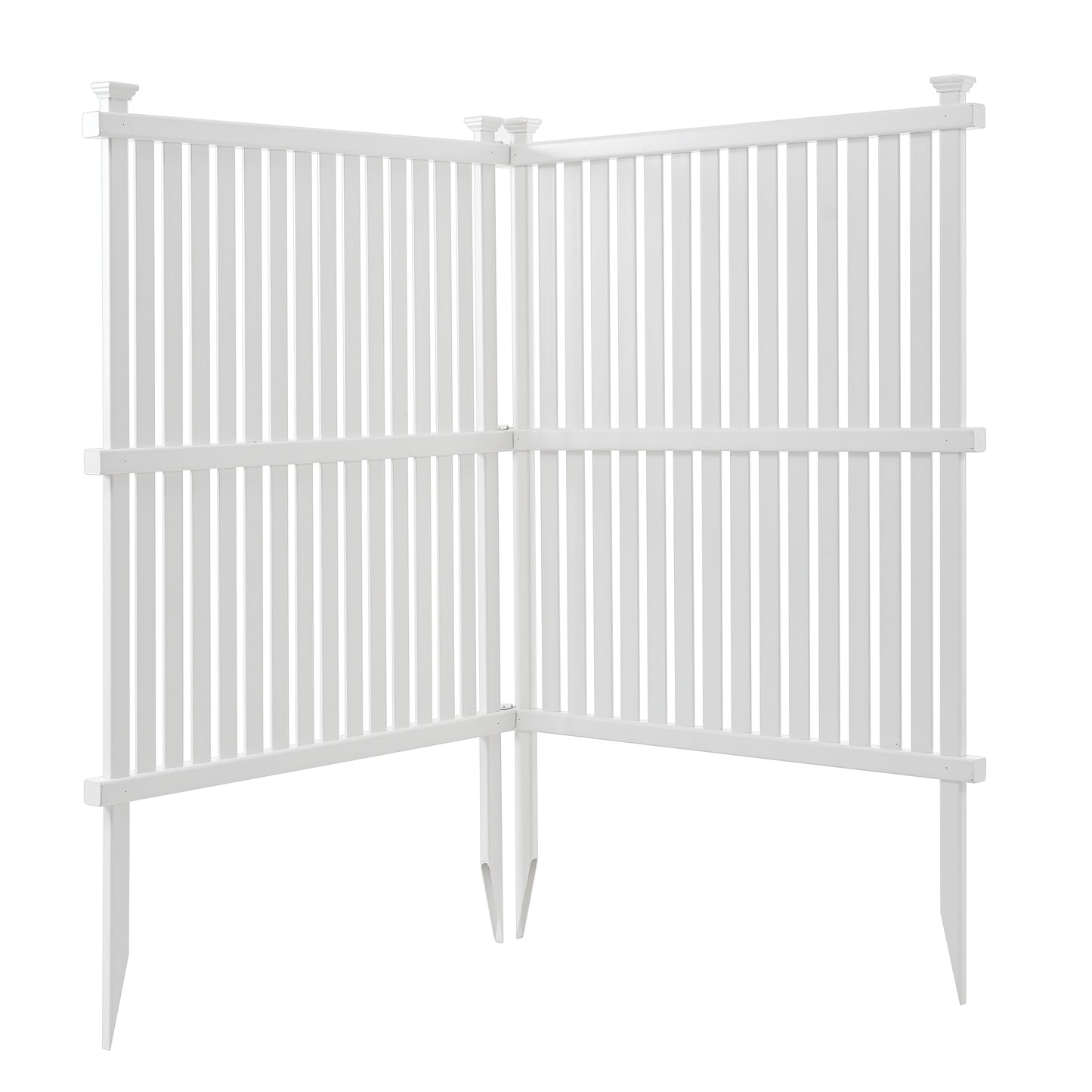 Vinyl Privacy Screen Panels - 36x48 White