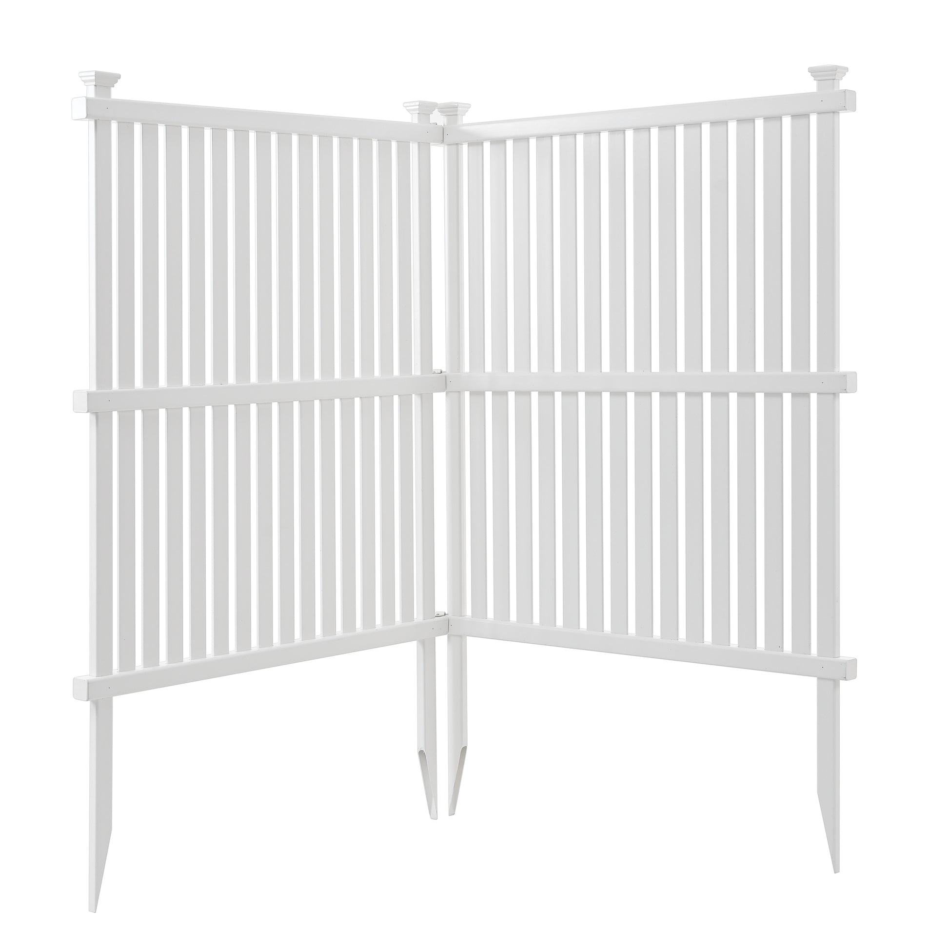 Vinyl Privacy Screen Panels - 36x48 White