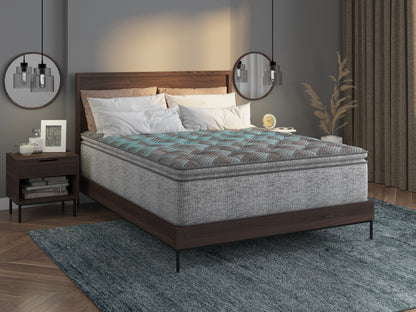 Restonic Comfort Care 10" Hybrid, Euro Top,  Individual Pocketed Coil Mattress , Plush Comfort, Queen