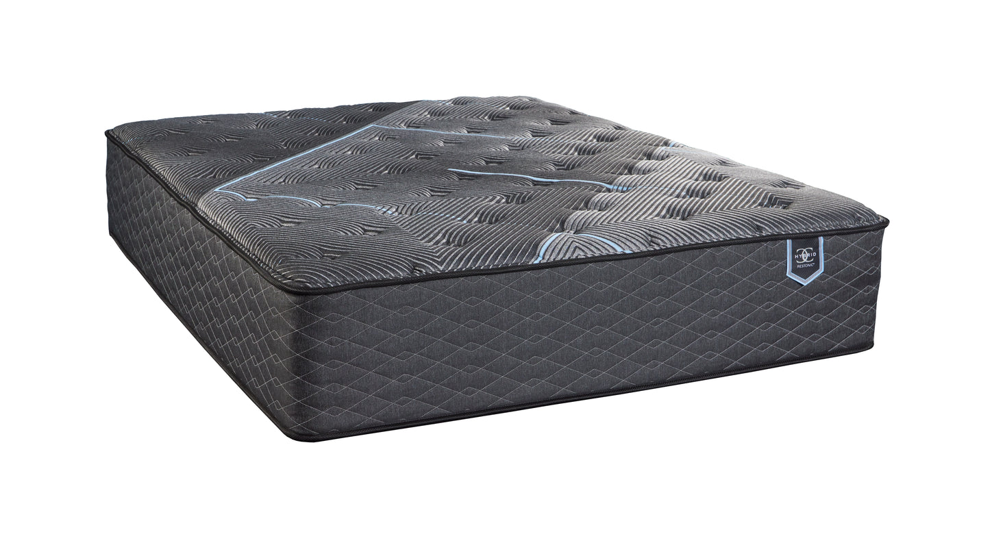 Restonic ComfortCare King Mattress - Black Foam, 14" Euro Top