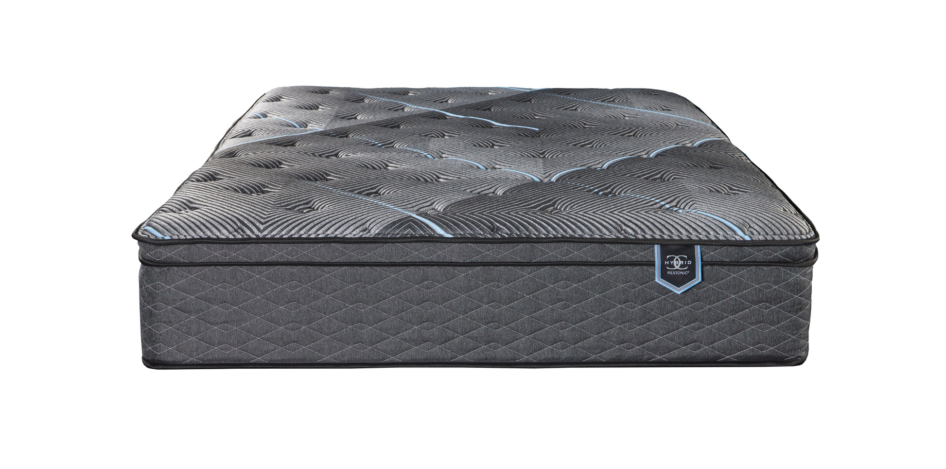 Restonic California King Mattress - Black Foam Comfort