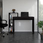 FM FURNITURE Salomé Computer Desk with Open Storage, Wenge