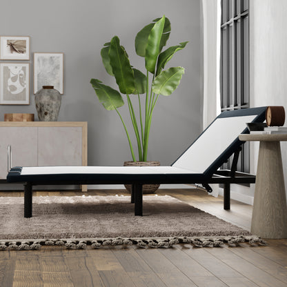Full Size Adjustable Bed Base - Grey Metal Frame for Bedroom