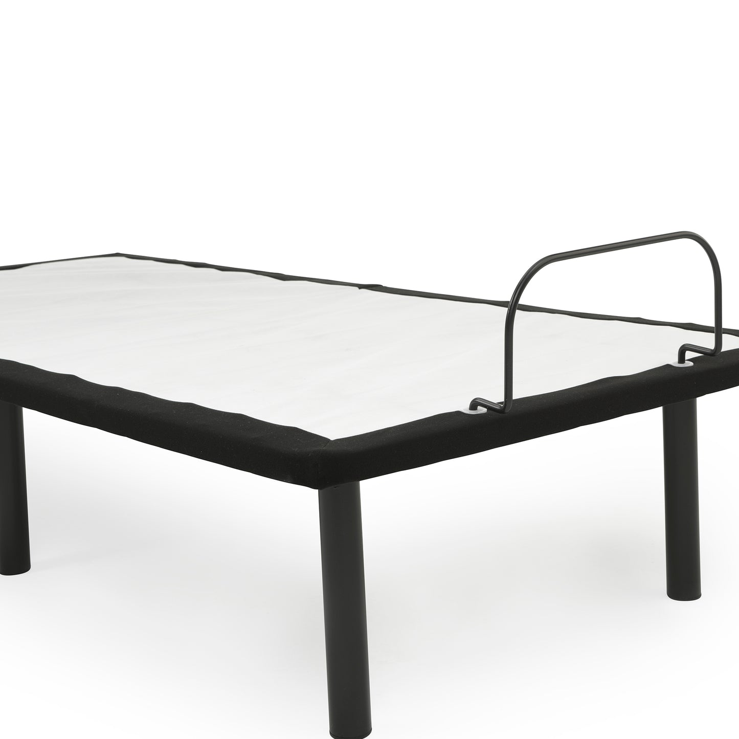 Full Size Adjustable Bed Base - Grey Metal Frame for Bedroom