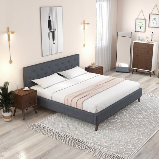 Graceville  King Fabric Platform Bed