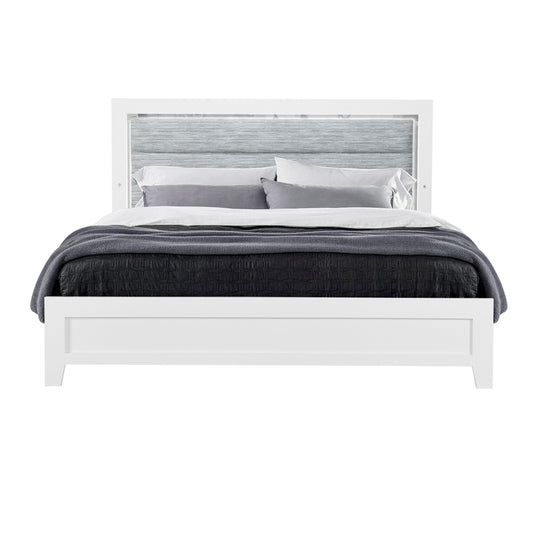 OMODA WHITE TWIN BED WITH LED