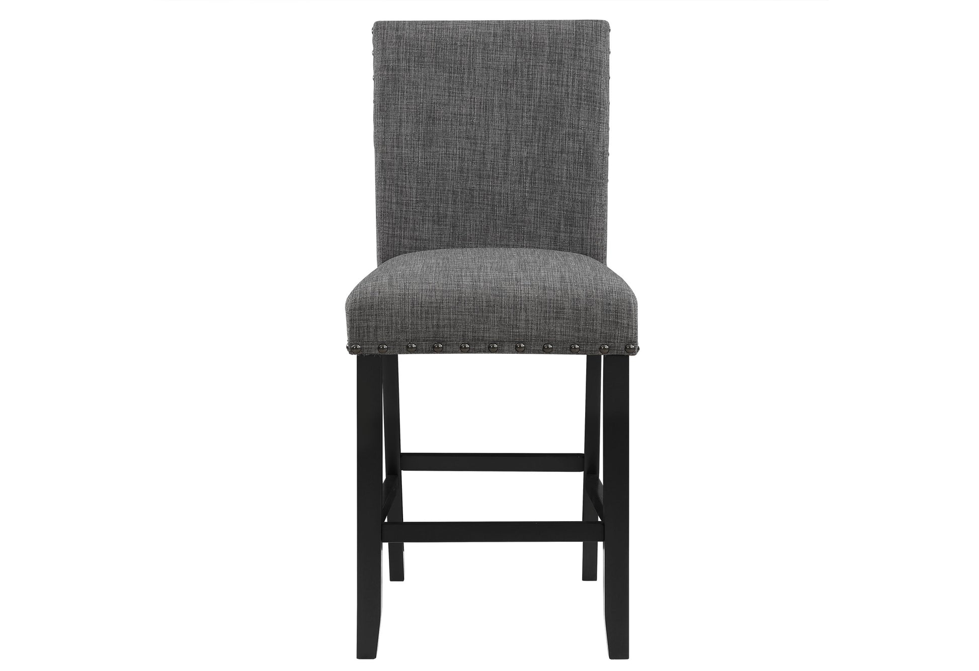 MARIAN DARK GRAY BAR STOOL  (KIT OF 2)