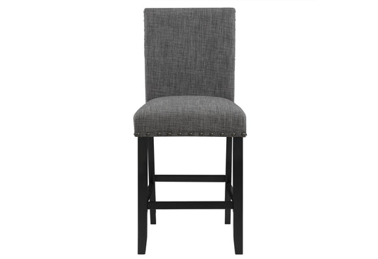 MARIAN DARK GRAY BAR STOOL  (KIT OF 2)