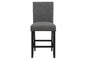 MARIAN DARK GRAY BAR STOOL  (KIT OF 2)