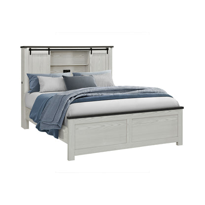Avery Beige Queen Bed