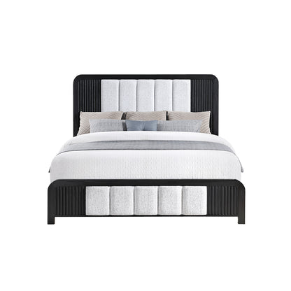 Beverly Black and White Queen Bed