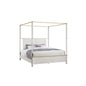 Malco King Oak Four Post Bed