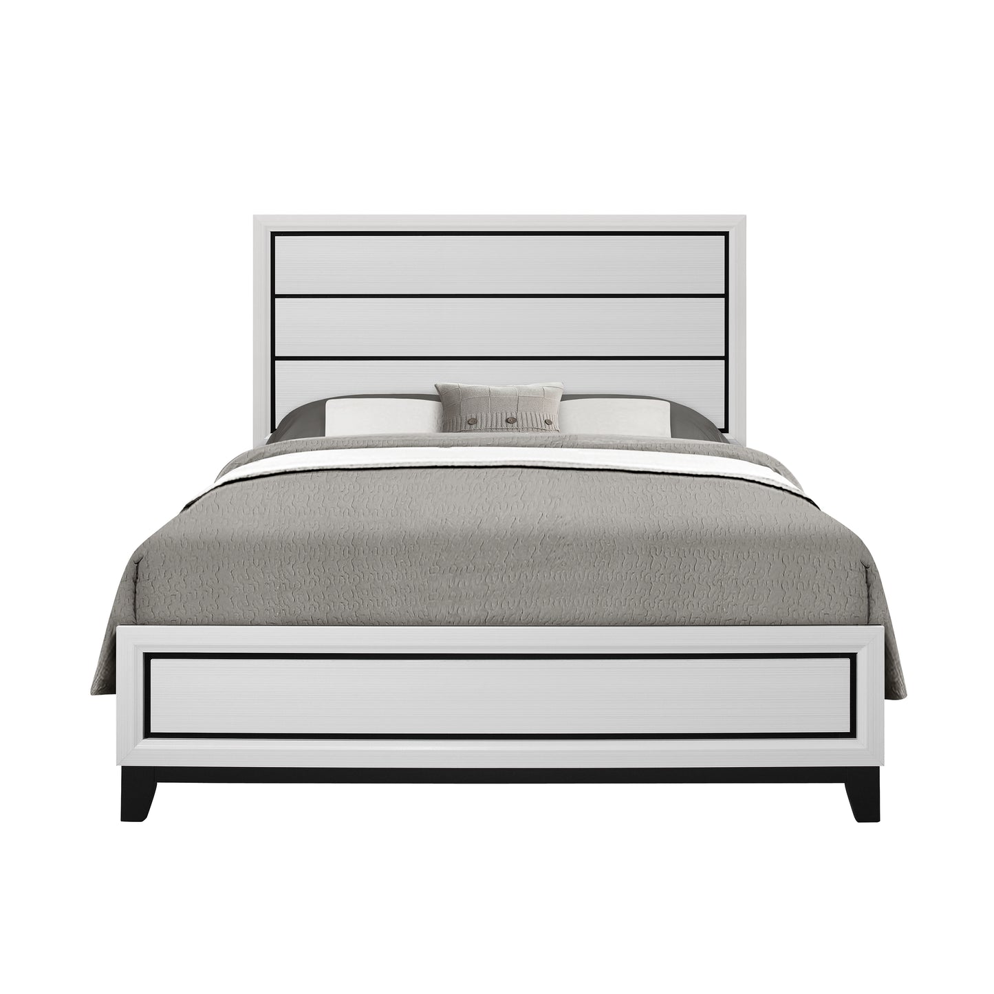 MIRAGE WHITE QUEEN BED