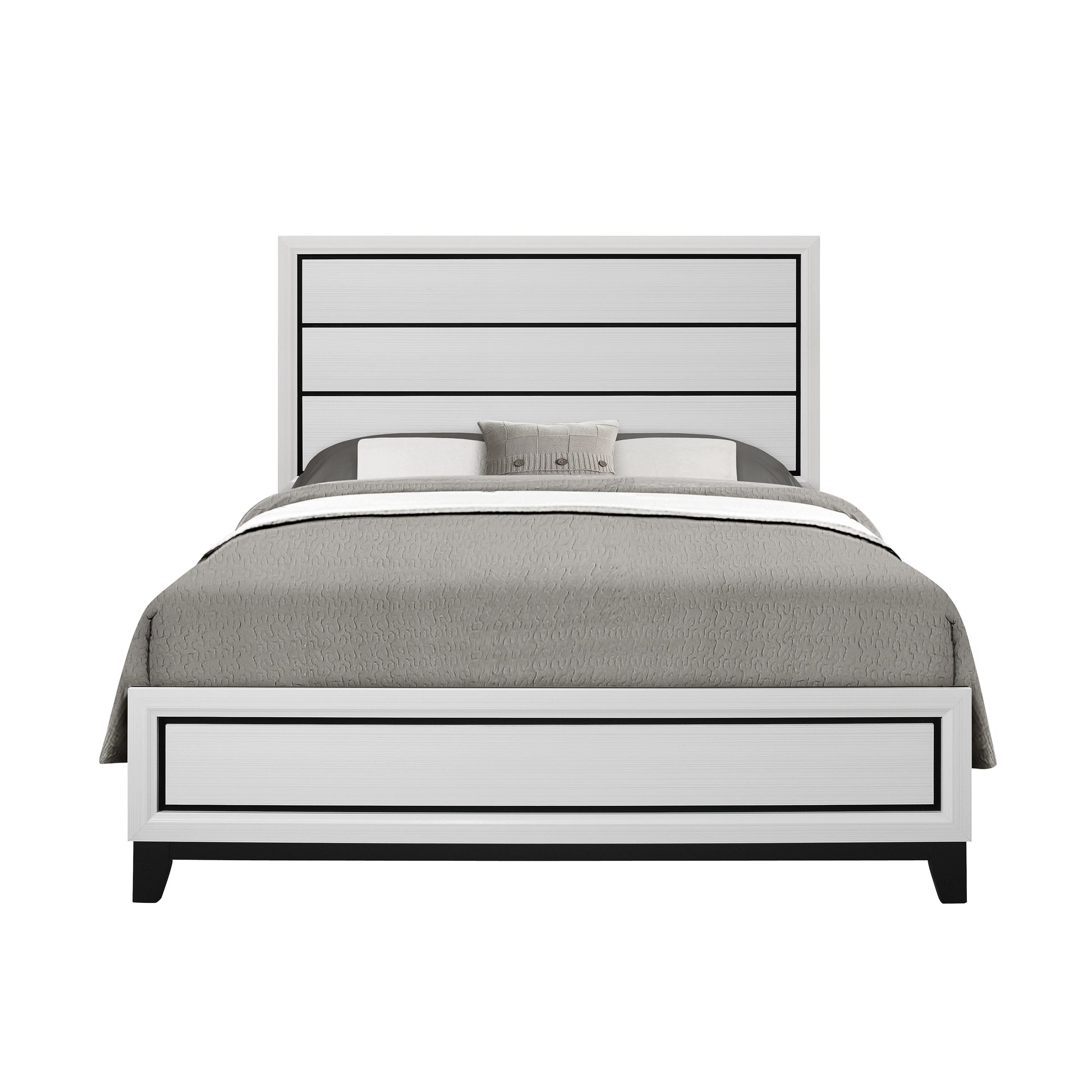 MIRAGE WHITE QUEEN BED