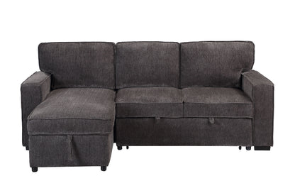 TERRITORY DARK GREY PULL OUT SOFA BED