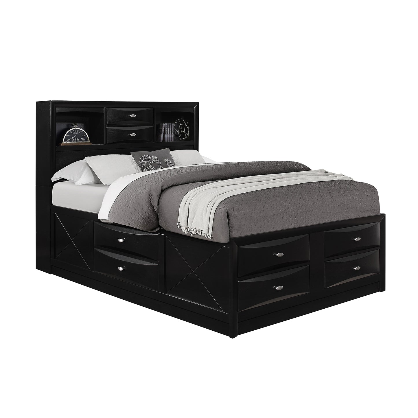 LUCILLE BLACK FULL BED