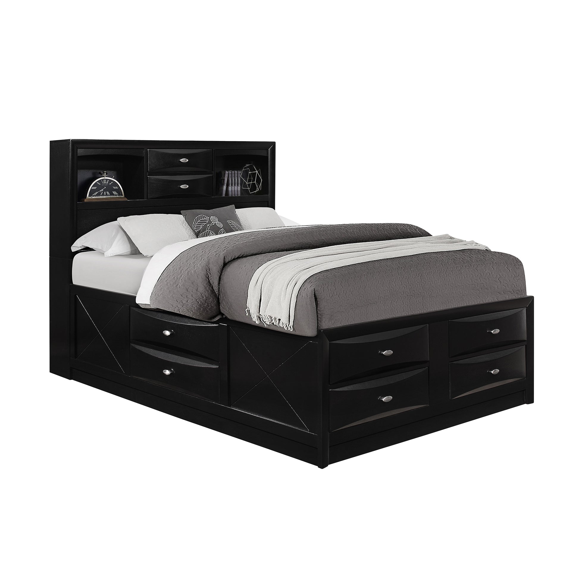 LUCILLE BLACK FULL BED