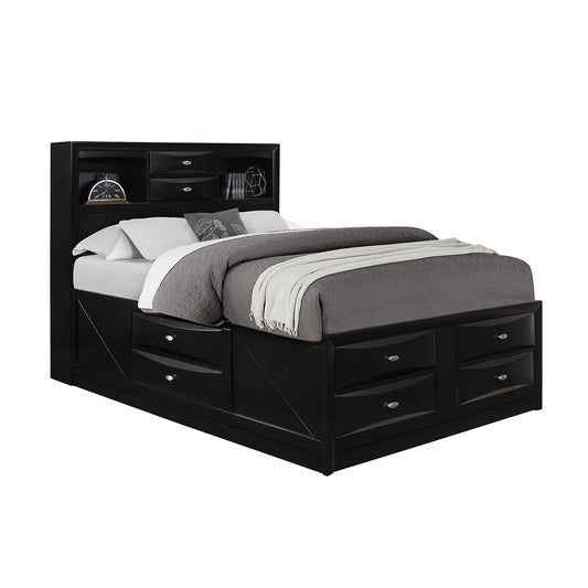 LUCILLE BLACK FULL BED