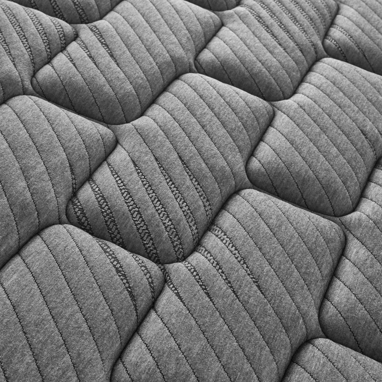 13" Twin Mattress - Gray Foam Spring