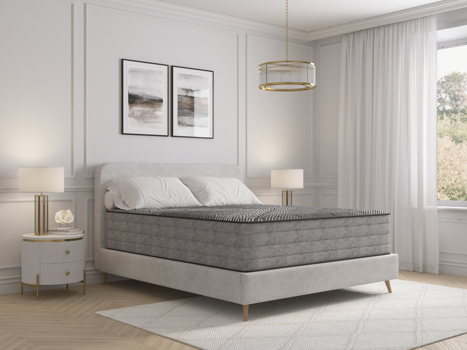 14" Pure Ice Lux Firm Quilted Twin Mattress