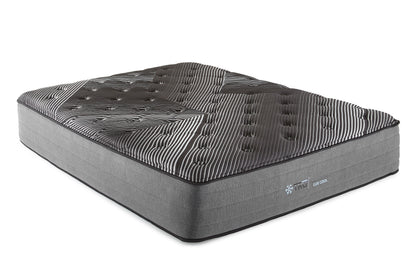 14" Pure Ice Plush Quilted Full Mattress - Black