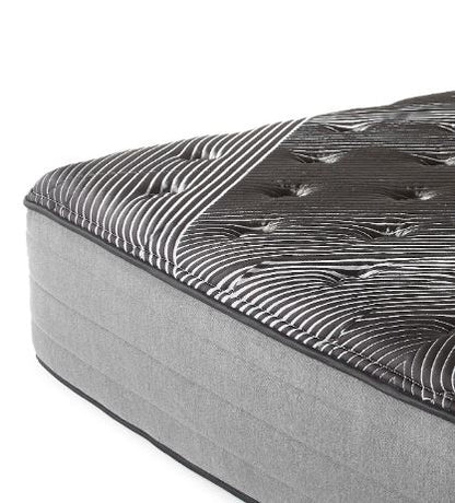 14" Pure Ice Plush Quilted Full Mattress - Black