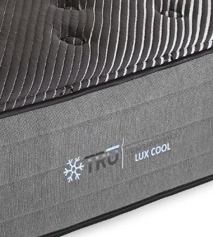 14" Pure Ice Plush Quilted Full Mattress - Black