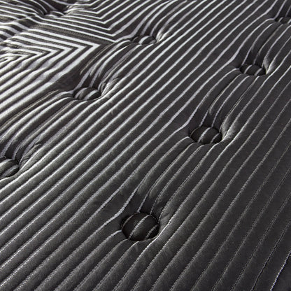14" Pure Ice Plush Quilted Full Mattress - Black