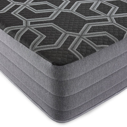 Twin Size Black Foam Spring Mattress